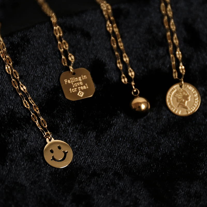 GHIDBK изящная королева монета с портретом Подвесные Браслеты из нержавеющей стали