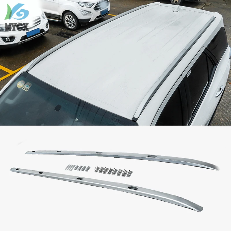 2019 удлиненная кровельная рейка на крышу для Toyota Fortuner 2015 2016 2017 2018 может нагрузить