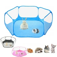 folding fence pet cage tent playpen breathable animals hamster puppy cat rabbit