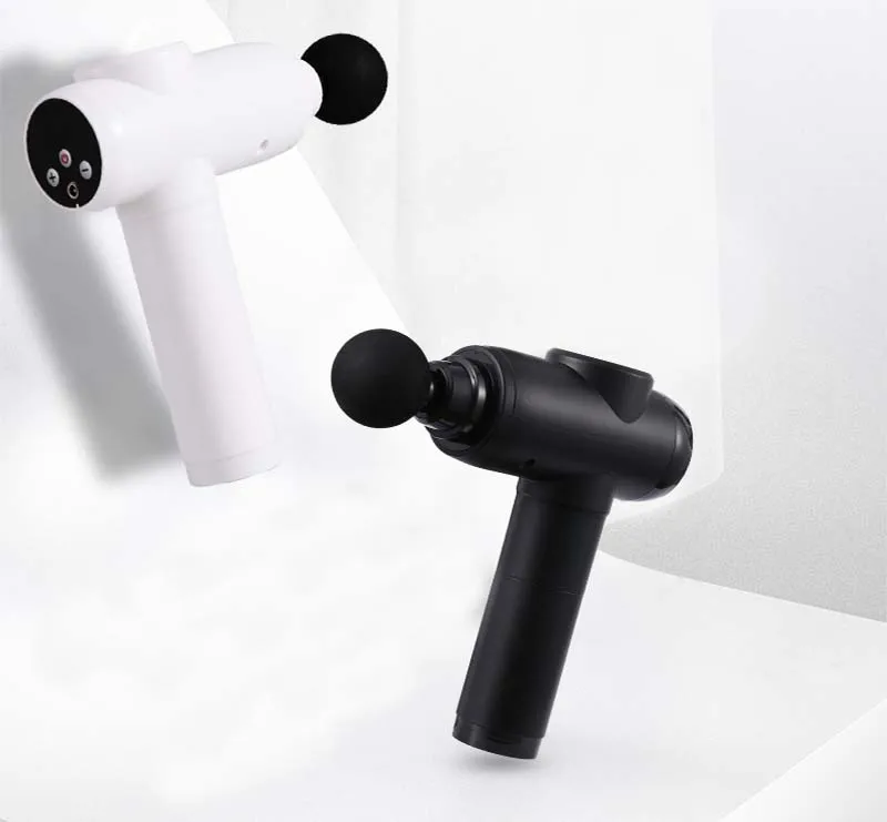 

ZK20 9Pcs Fascia Massage Gun Muscle Pain Relief Therapy Massager Relaxation Body Slimming High Frequency Portable Device
