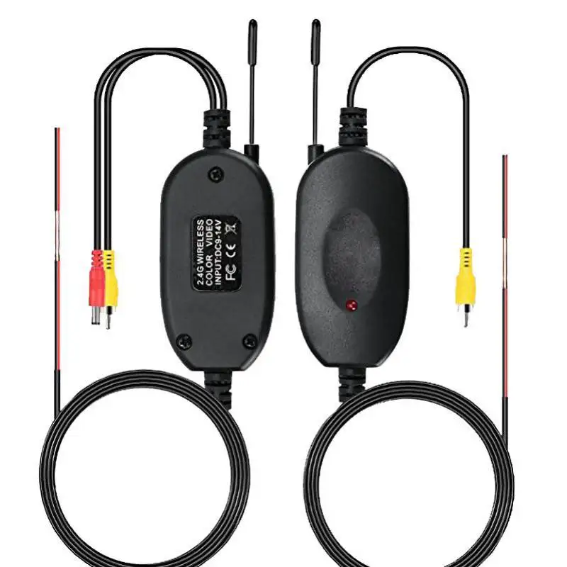 2 4 ГГц Беспроводной RCA видео передатчик приемник комплект для автомобиля DVD