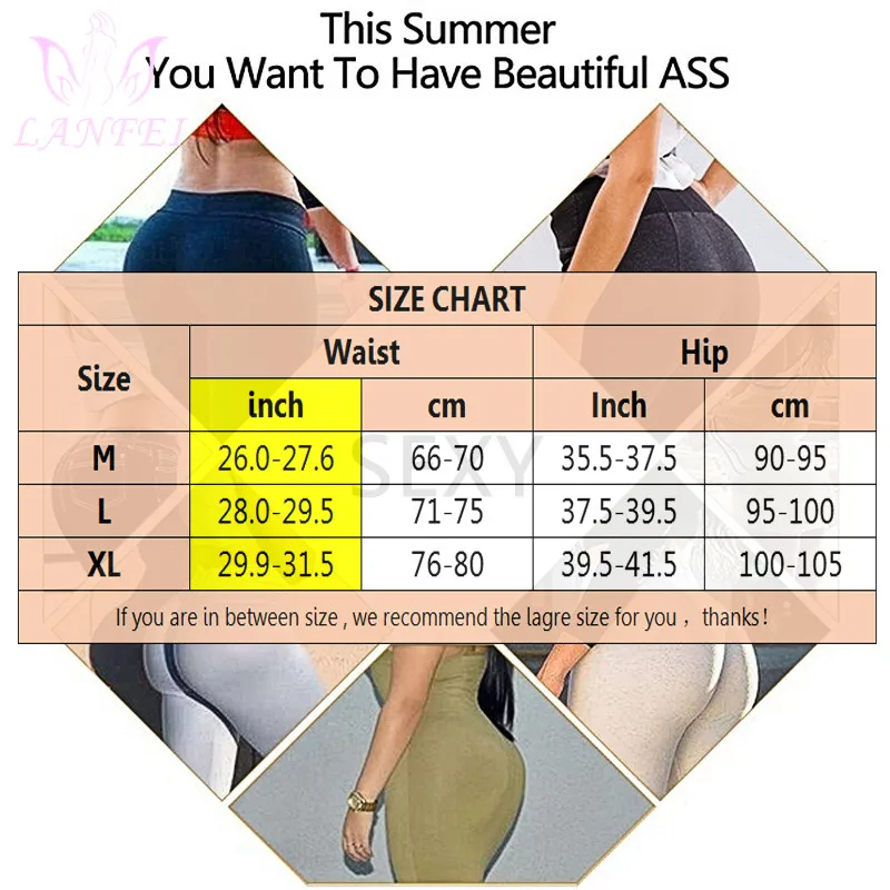 LANFEI 2PCS/Set Tummy Control Panties Waist Trainer Body Shaper Women Seamless Trimmer Shorts Butt Lifter Wedding Shapewear Hook