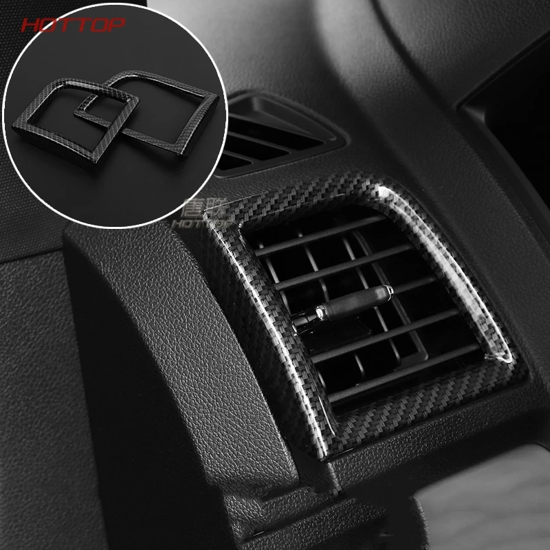 Внутренняя карбоновая консоль Боковая Крышка вентиляционного отверстия