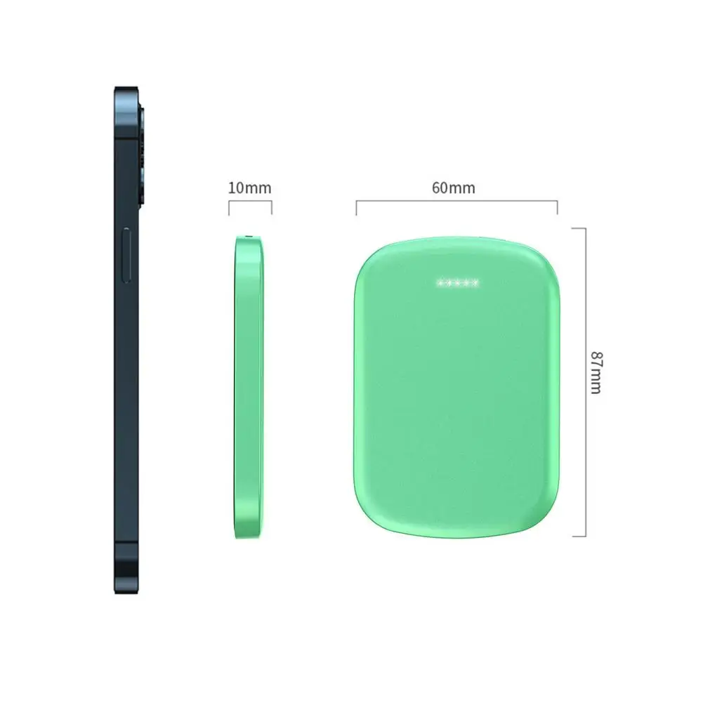 10000mah magnetic wireless power bank for magsaf powerbank fast charger for iphone xiaomi samsumg qi universal external battery free global shipping