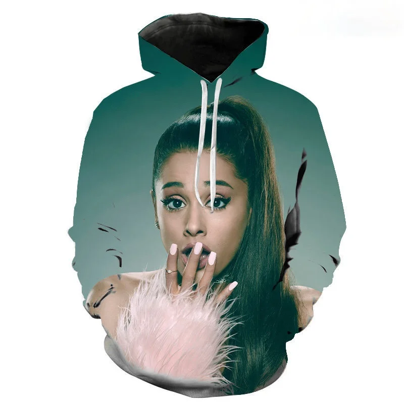 

Ariana Grande Hoodies Printed 3D Hoodies Men Women Children Fashion Casual Boy Girl Long Sleeve Streetwear Comfortable Tops