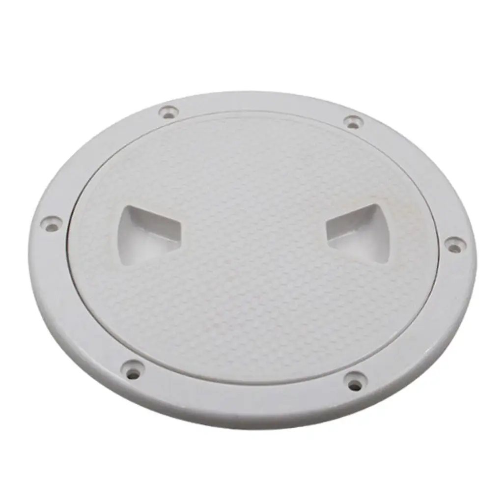 

White Non Slip 4' Deck Inspection Access Hatch Cover For Marine Water Tight