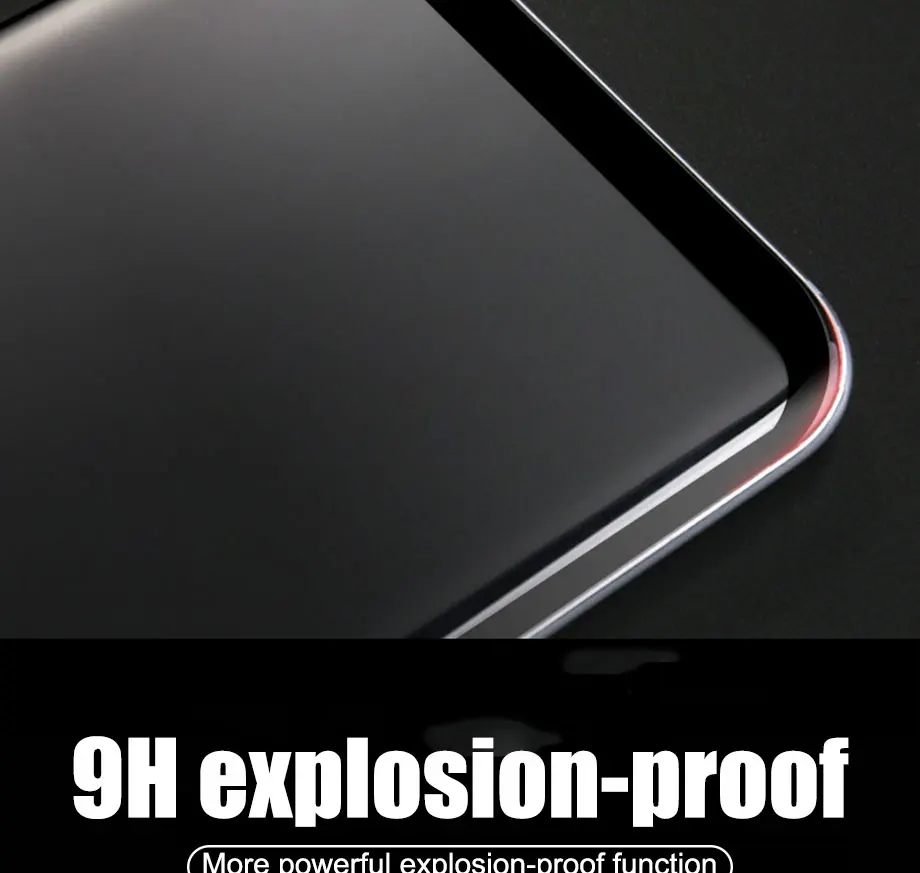 500D полностью изогнутое закаленное стекло для samsung Galaxy S9 S8 Plus Note 9 8 Защита экрана для samsung S7 Edge S9 защитная пленка