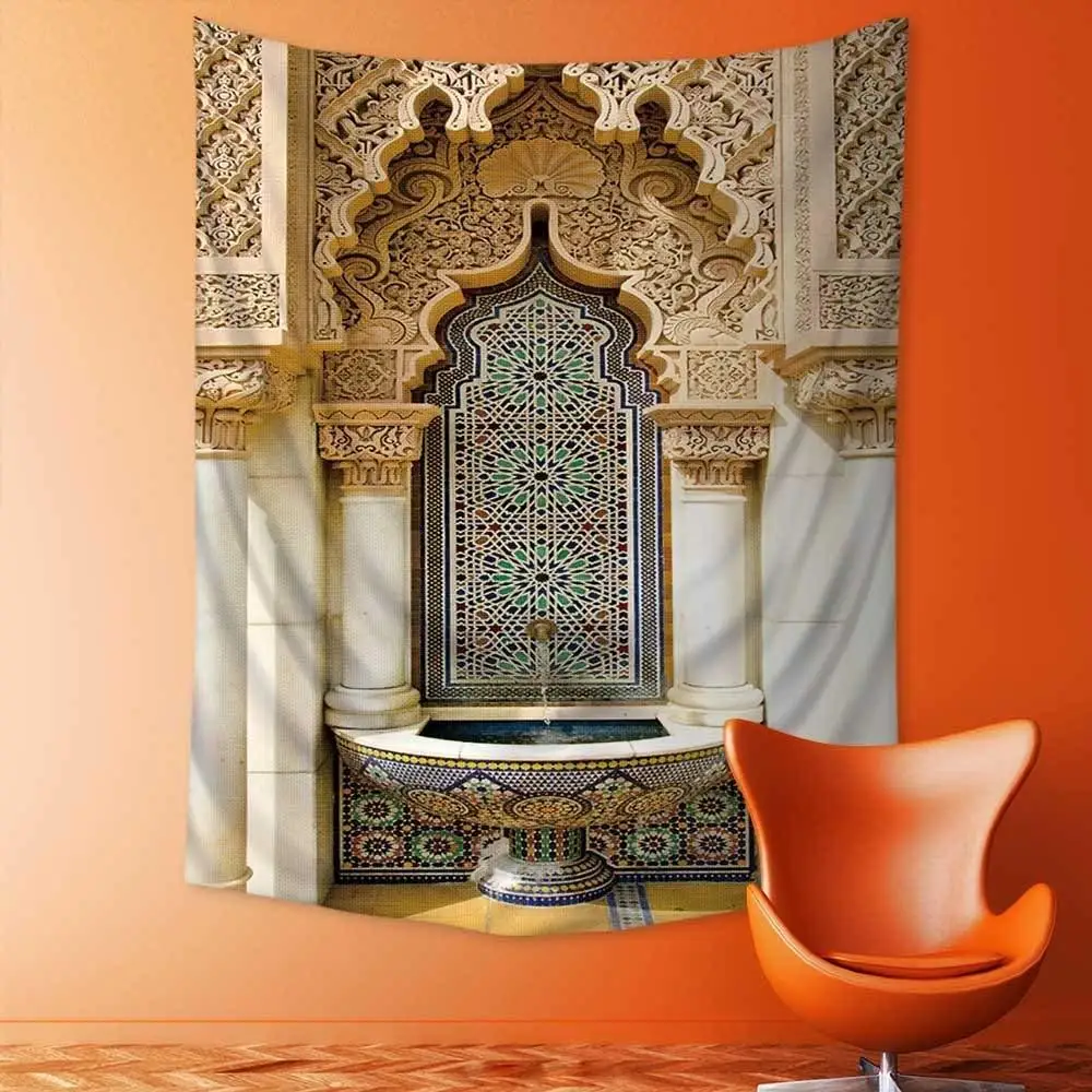 Полиэстер гобелен настенный МАРОККАНСКИЙ ДИЗАЙН дизайна стены декор для спальни