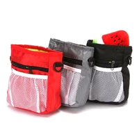 portable pet dog treat bag training belt pocket bag puppy snack reward waist bag for outdoor aids pouch food container pouch