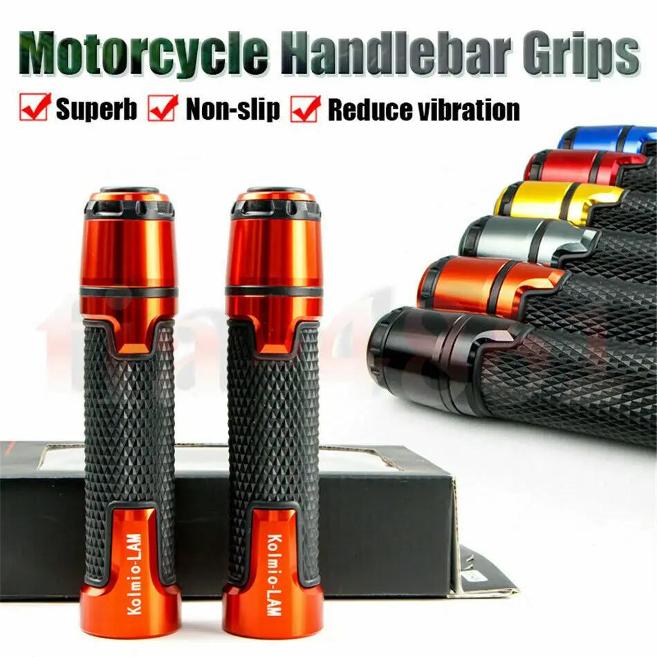 

7/8 "22mm Motorcycle Handle Handlebar Hand Bar Grip Universal Fit for Z750 Z900 Z800 Z250 Z300 Ninja 250 300 Z1000 Z1000SX ER6N