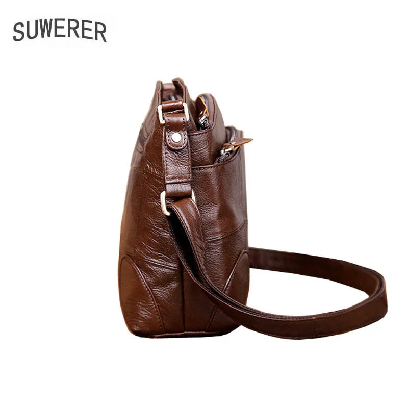 

New Women Handbags Leather Shoulder Bag, Messenger Bag, Top Layer Cowhide Leisure Bag, Trendy Leather Soft Leather Backpack