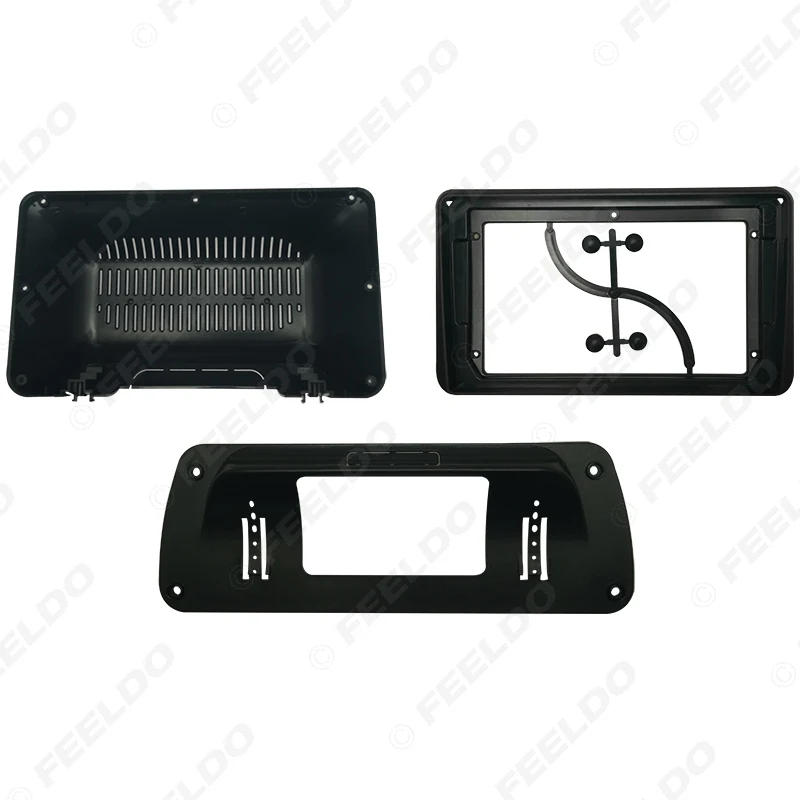 Автомобильная стереосистема 2DIN рамка-адаптер для большого экрана 9 дюймов или 10 1