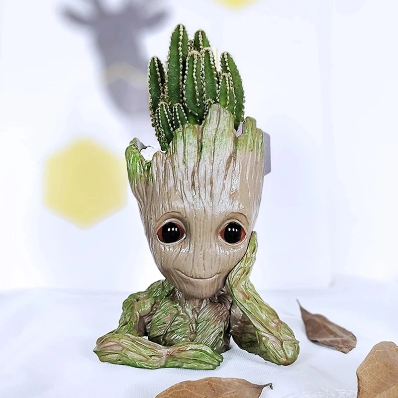 Декоративная Миниатюрная модель Феи сада в горшках пластиковая мультяшная