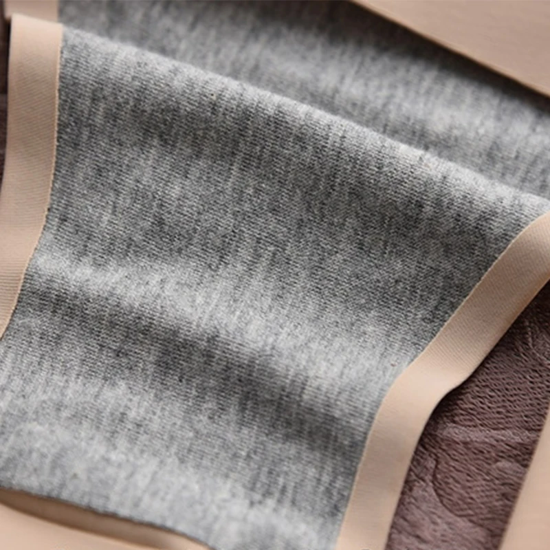 3 шт. бесшовные хлопковые трусы для беременных с заниженной талией | Женская