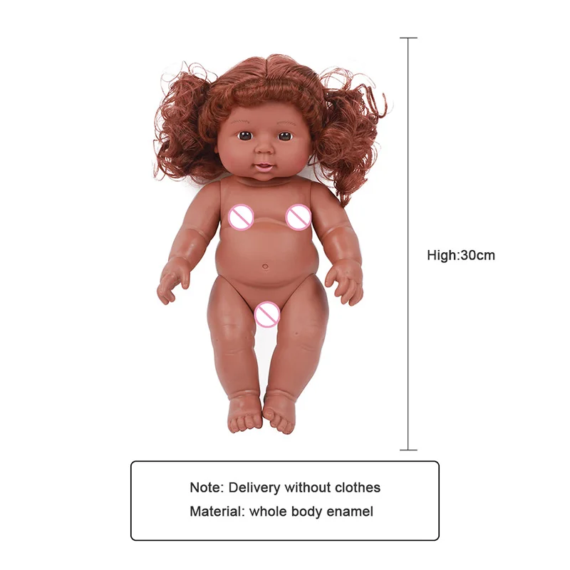 30/41 см новорожденный Детские моделирования куклы Мягкие Детские Reborn Baby Doll игрушка мальчик девочка эмулированный куклы для детей, подарок на день рождения, Рождество, Декор - Цвет: H6 (30CM)