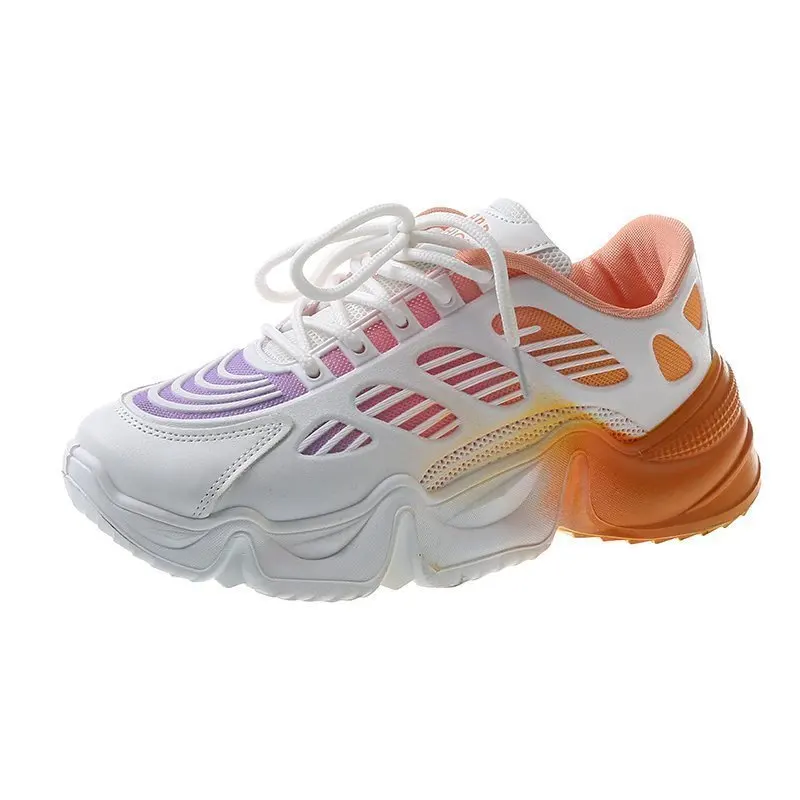 

Mesh Old Shoes Women Tenis Feminino Thick-soled Casual Sports Single Shoes Running Shoes Zapatos De Mujer Gym Shoes Sneakers