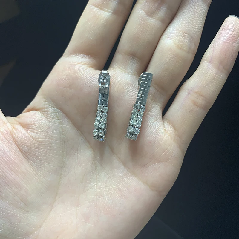 USENSET очаровательные циркониевые серьги-гвоздики для женщин ювелирные изделия из