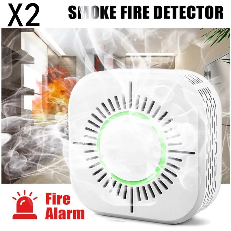 

Wireless Smoke Detector 433mhz Fire Alarm Sensor Portable Fire Equipment For Smart Home Security Alarm Systems