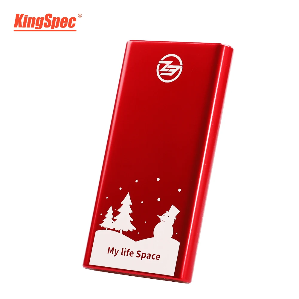 KingSpec Винчестер внешнего твердотельного накопителя 120 ГБ SSD 240 ГБ 500 Портативный жесткий диск SSD Внешний жесткий диск 1 ТБ 2 Тб HDD для ноутбука для подарок на год