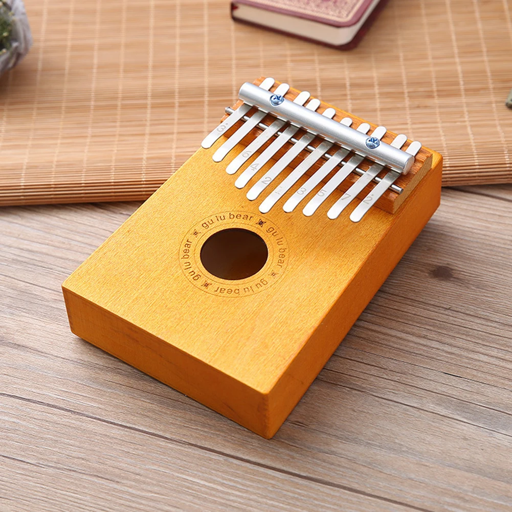 Детская деревянная пальчиковая доска игрушка 10 клавиш портативный Пальчиковый