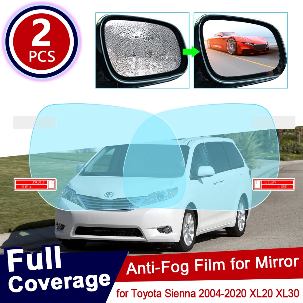 Для Toyota Sienna 20 30 2004 ~ 2019 XL20 XL30 XL полное покрытие противотуманная пленка для зеркала