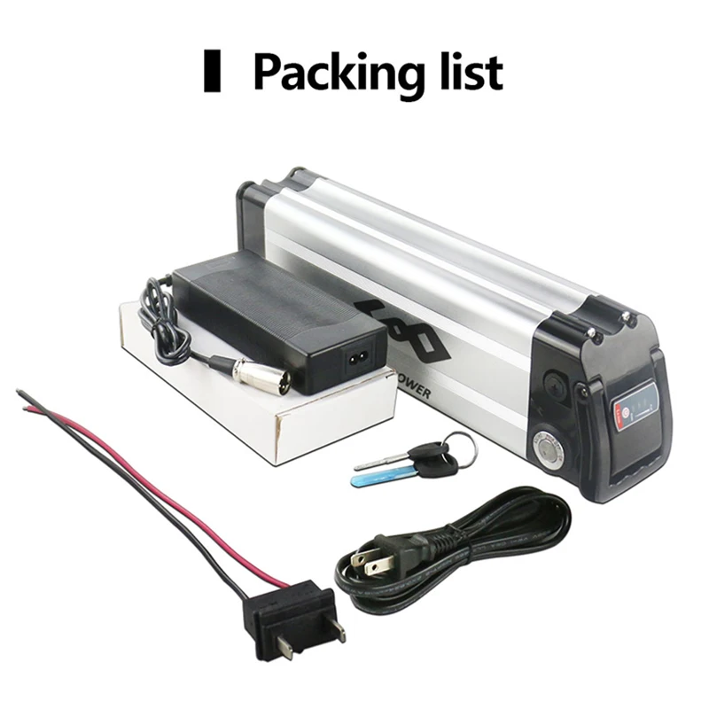 Аккумулятор Silver Fish 36 В 10 Ач 250 48 16 аккумулятор для электровелосипеда LG3200 1800-Вт MiFa Rex