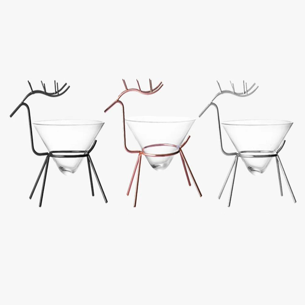 Креативный бокал для коктейля чашки Муле олень Мартини вина пивной бар виски