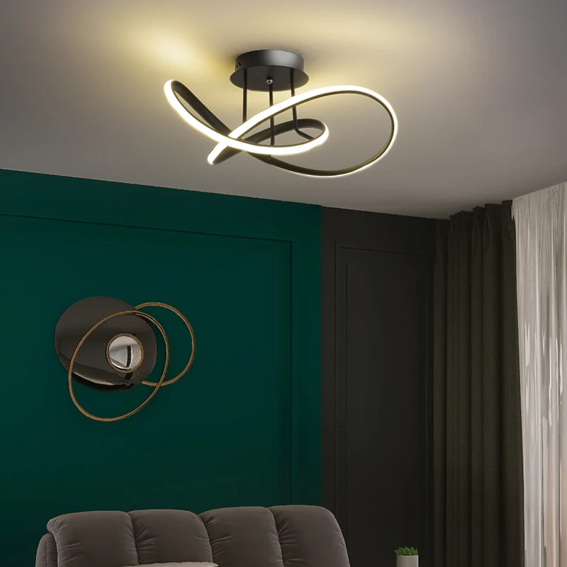 Современный светодиодный потолочный светильник для столовой лампа из кованого