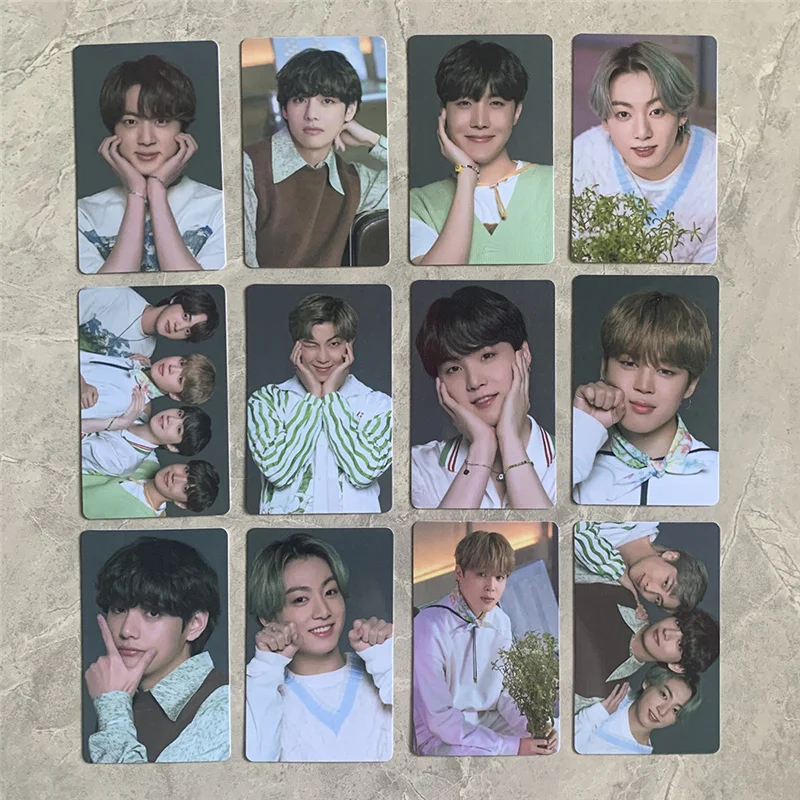 

Bangtan Boys KPOP, коллекция 2021, Фотокарточка с символикой SOWOOZOO, Jimin Jung Kook V SUGA, открытки Lomo для поклонников, Коллекция 8 шт.