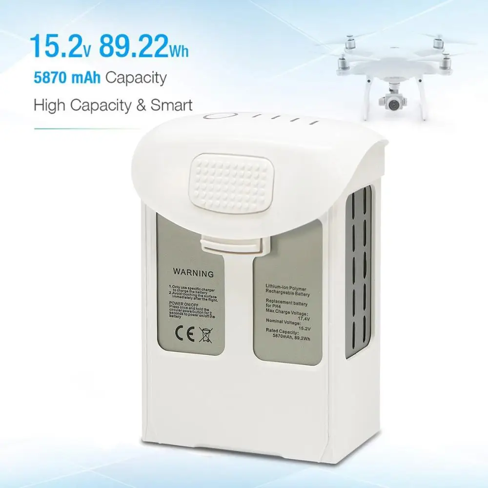 Запасная батарея для DJI Phantom 4 | Электроника