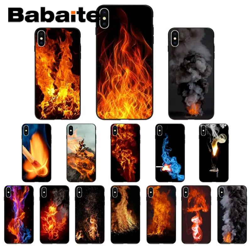 Чехол для iphone xs max пожарный Новинка Fundas чехол телефона iPhone X XS MAX 6 6s 7 7plus 8 8Plus 5 5S SE