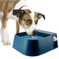 1pc 2l floating automatic water bowl large capacity plastic cat puppy horse sheep pet drinking water dispenser indoor outdoor