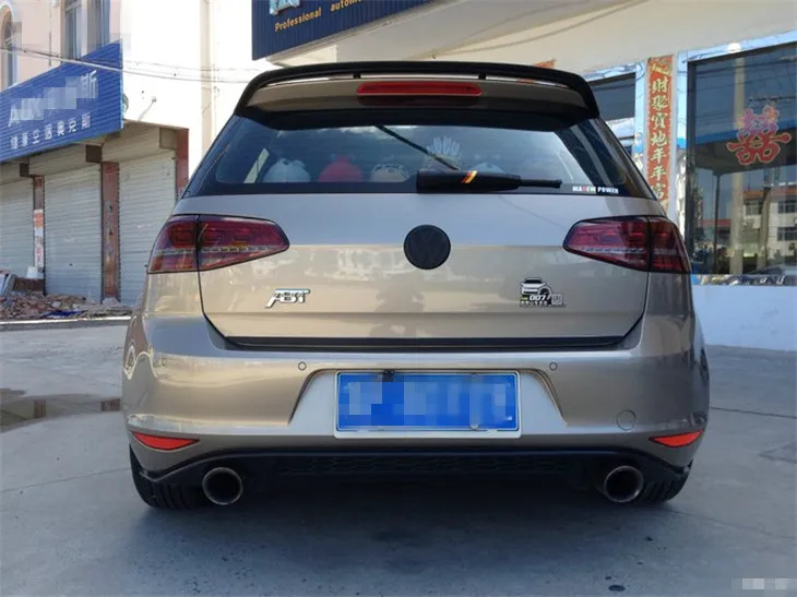 Спойлер для Volkswagen GOLF MK7 2014-2018 спойлер 7 высокое качество АБС-пластик заднее крыло