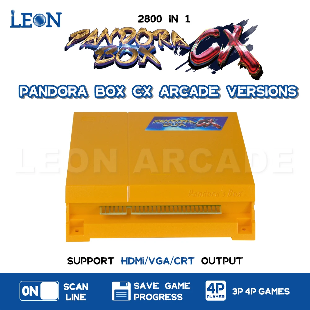 

Pandora Box CX Multiplayer Retro Arcade Game Motherboard 3D Pandora Game Box Arcade Box Arcade Machine Cabinet Zero Delay