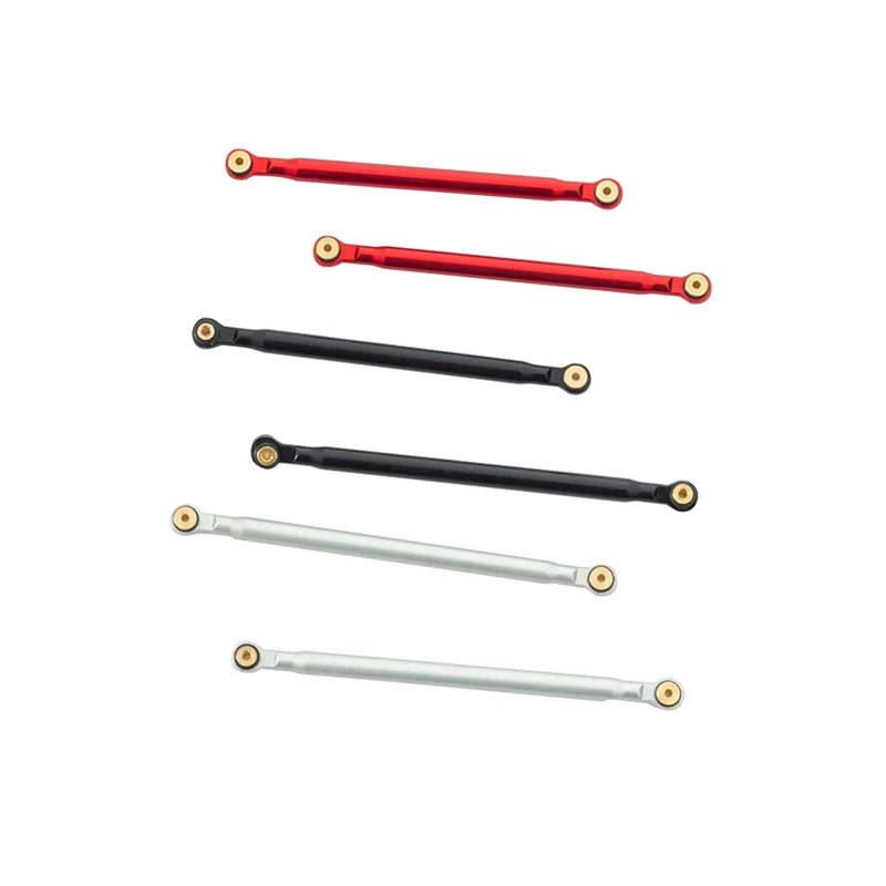 

for Axial SCX24 90081 1/24 RC Crawler Car Metal Pull Rod Link Linkage Tie Rod Kit Upgrade Parts Accessories