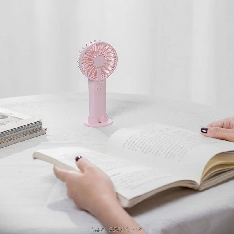 

Mini Portable Fan Cool Air Hand Held Travel Cooler Cooling Mini Desk Fans Powered By 2x AA Battery For Outdoor D03 20 Dropship