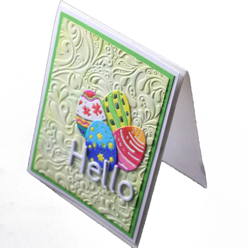 4 шт. Вырубные штампы сшитые пасхальные яйца фотокарточки изготовление бумаги