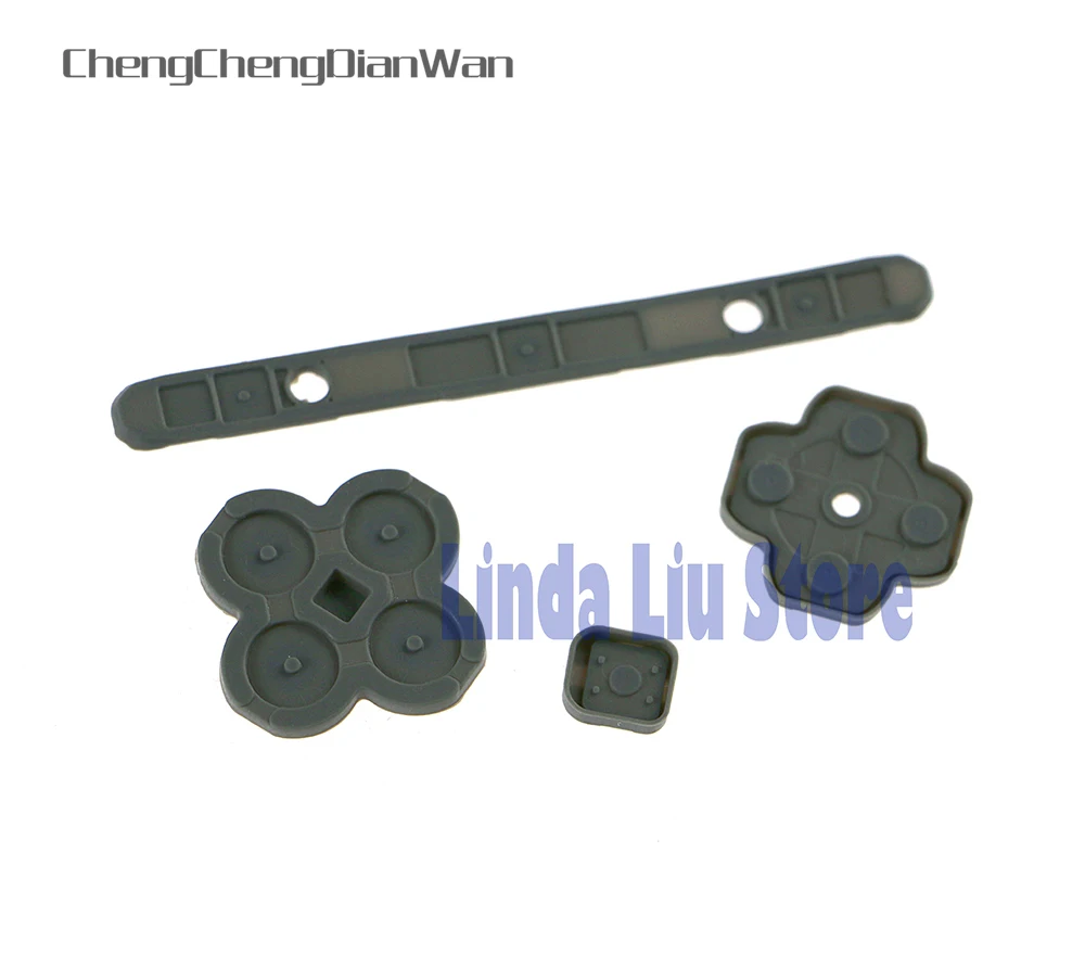 Оригинальная резиновая силиконовая кнопка для игровой консоли 3DS XL LL замена 3dsxl