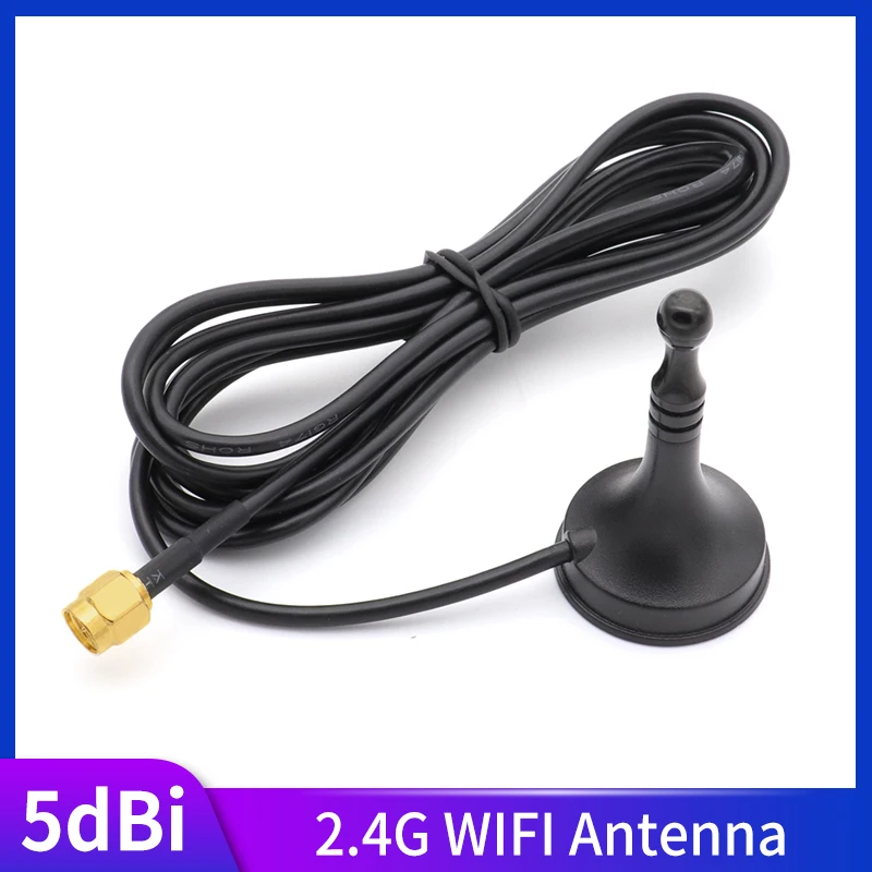 Высокое качество WIFI антенна мини Магнитная присоска база 2 4G антенны 5dBi