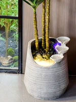tt water fountain bonsai creative ins decoration office floor nordic home indoor living room decoration