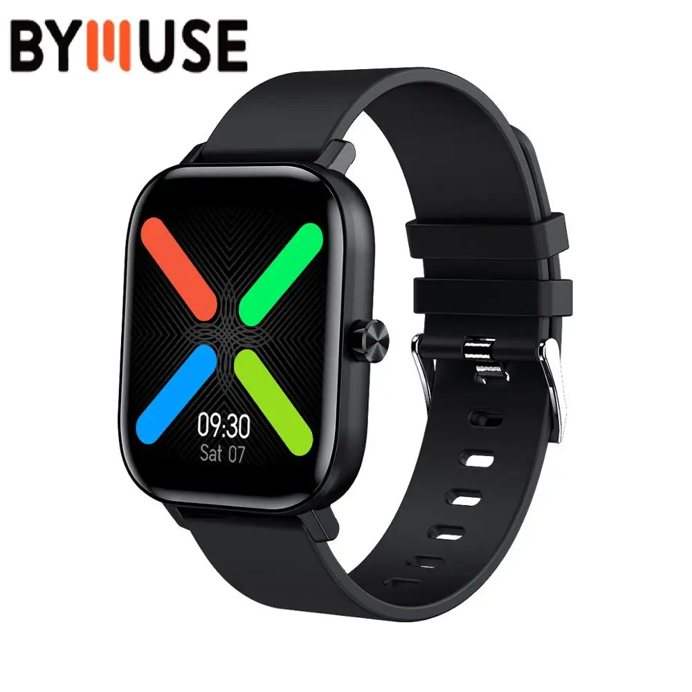 Смарт часы BYMUSE i10 для мужчин и женщин водонепроницаемые фитнес трекер с