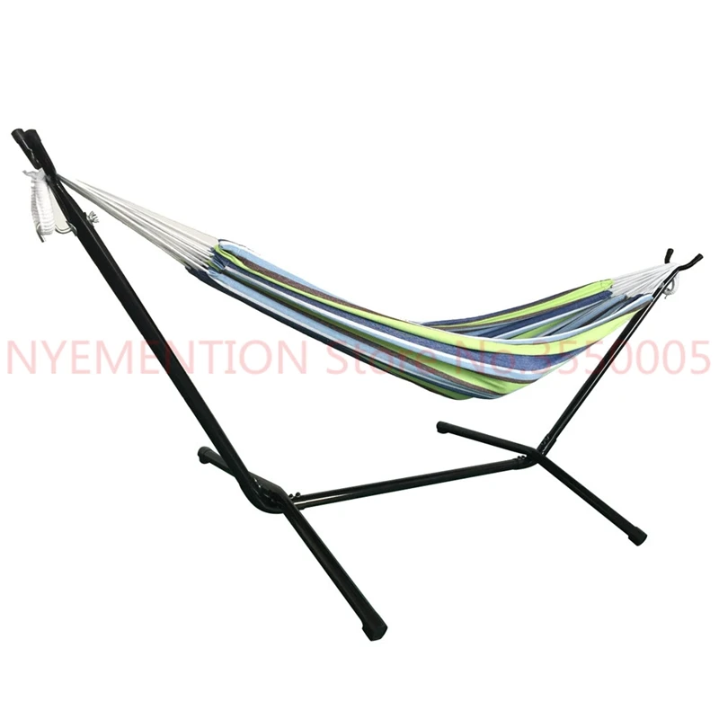 Гамака уличная портативная из полиэстера с подставкой Прямая поставка 1 шт.|Гамаки| |