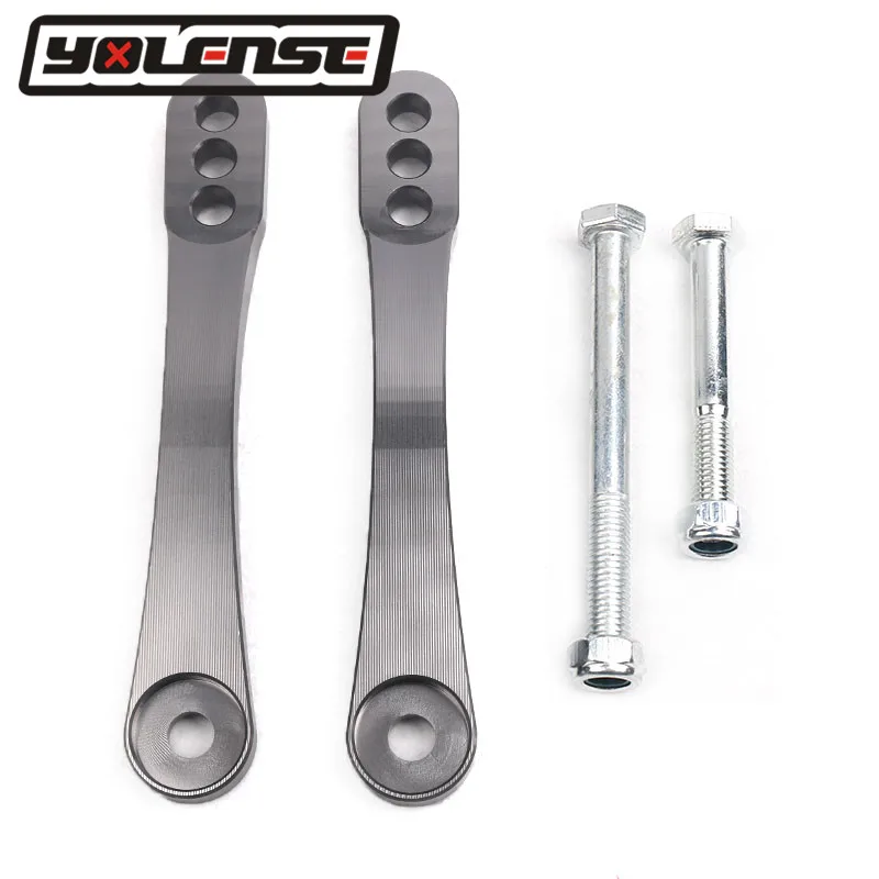 

For KAWASAKI ZX14 ZX 14 ZX-14R ZX14R ZX 14R ZZR1400 ZZR Motorcycle Adjustable Suspension Linkage Drop Link Kits Lowering Kit