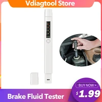 obd2 new brake fluid liquid tester pen with 5 led car auto vehicle tools diagnostic tools mini brake fluid tester for dot3dot4