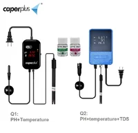 Датчик температуры Caperplus Q1 Q2, умный детектор температуры, Wi-Fi, управление через приложение, Цифровой PH монитор для аквариума