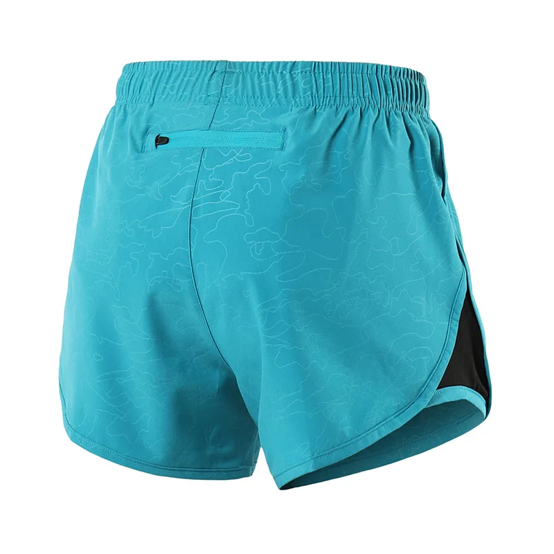 Профессиональные летние женские шорты для бега 2 в 1 спортивные марафона фитнеса