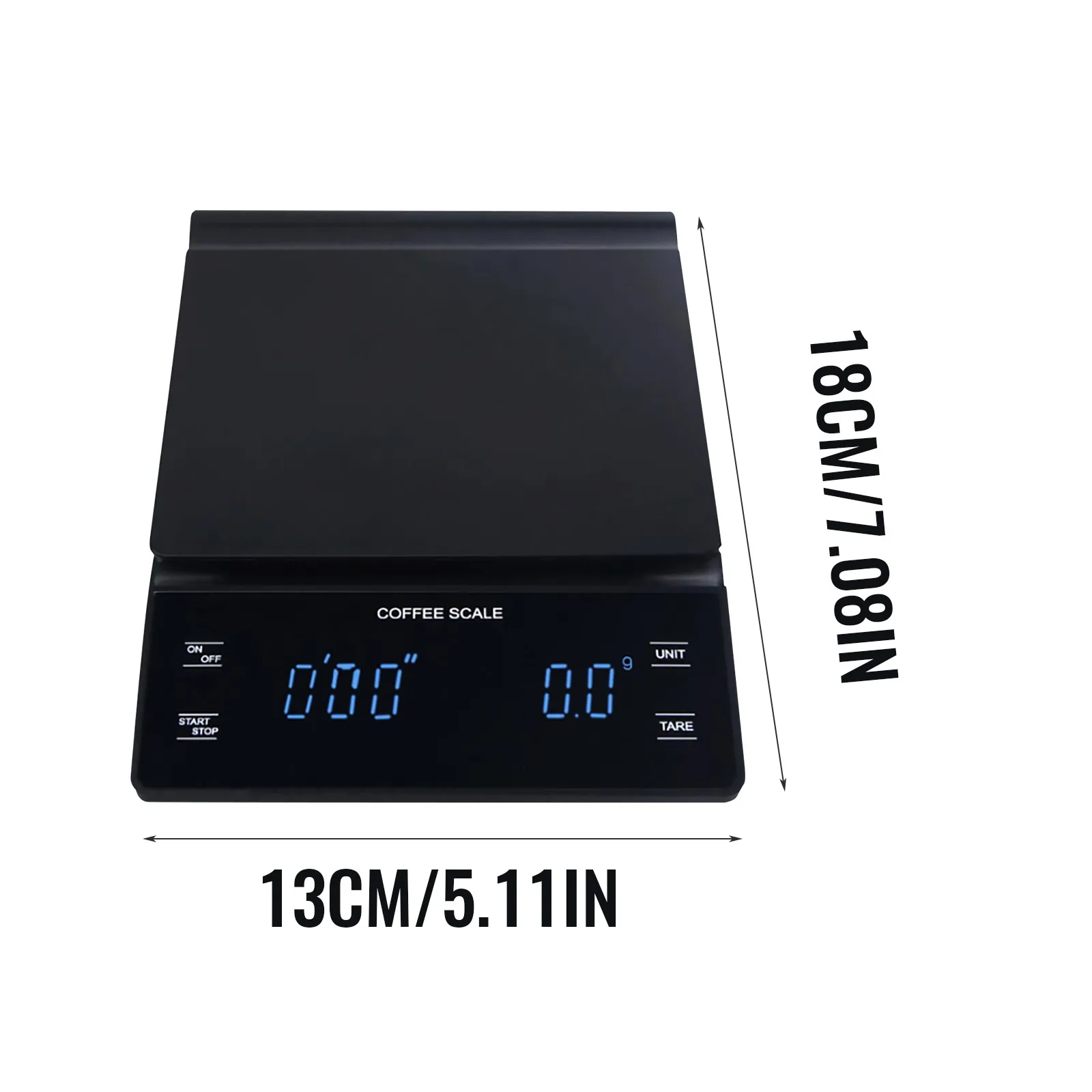

40# Electronic Coffee Scale Timer Durable High Accuracy Digital Kitchen Scale Multifunctional High Quality Kitchen Accessories