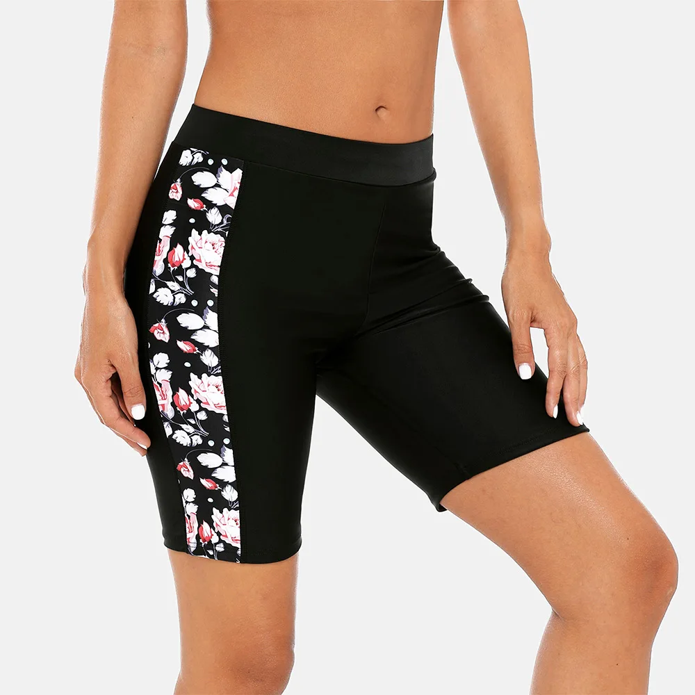 Attratico женские спортивные плавки бикини нижнее белье тонкие с цветочным принтом |