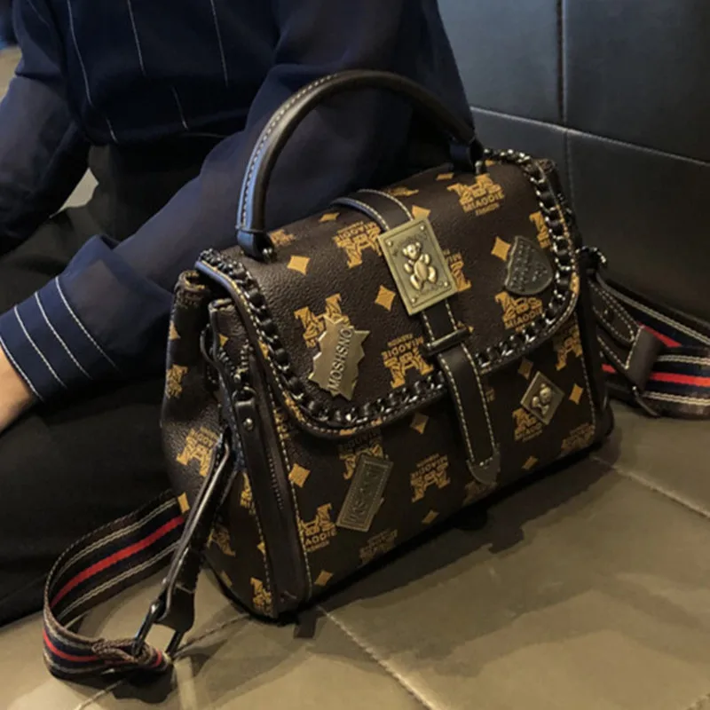 

Genuine Leather Women Totes 2021 New Fashion Single Shoulder Bags Ladies Designer Purses and Handbags Sac Bandouliere Femme Cc