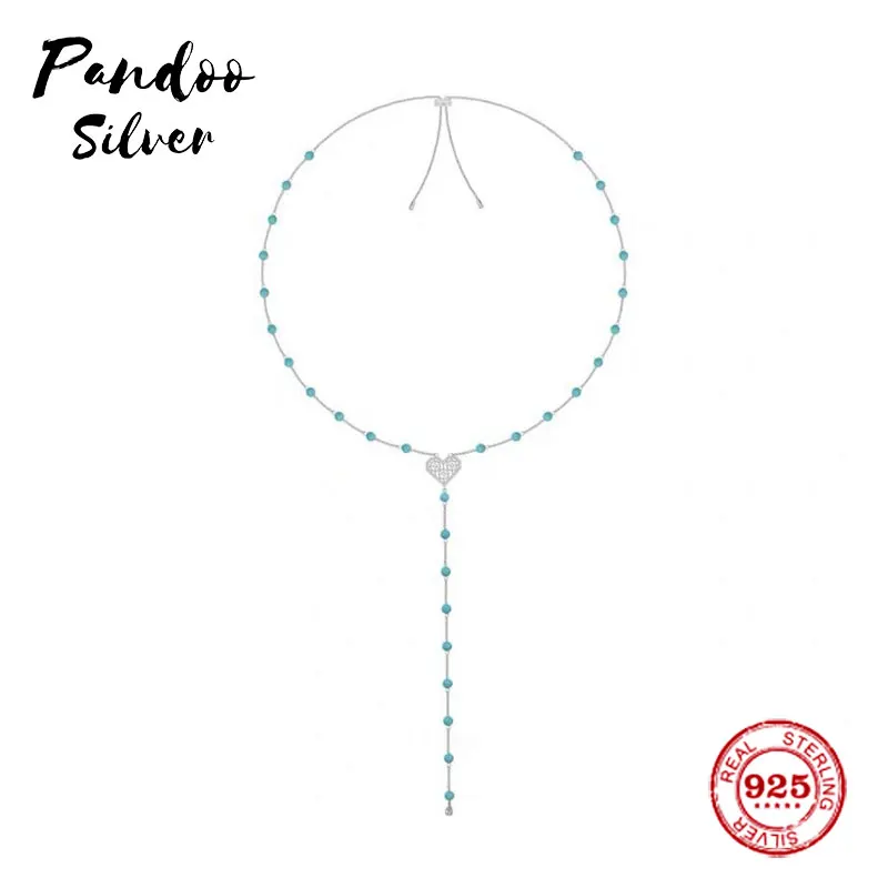 Модные очаровательные стерлингового серебра копия 1:1 любовь Камень